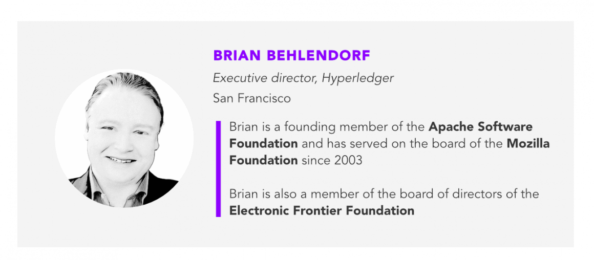 Brian Behlendorf Hyperledger