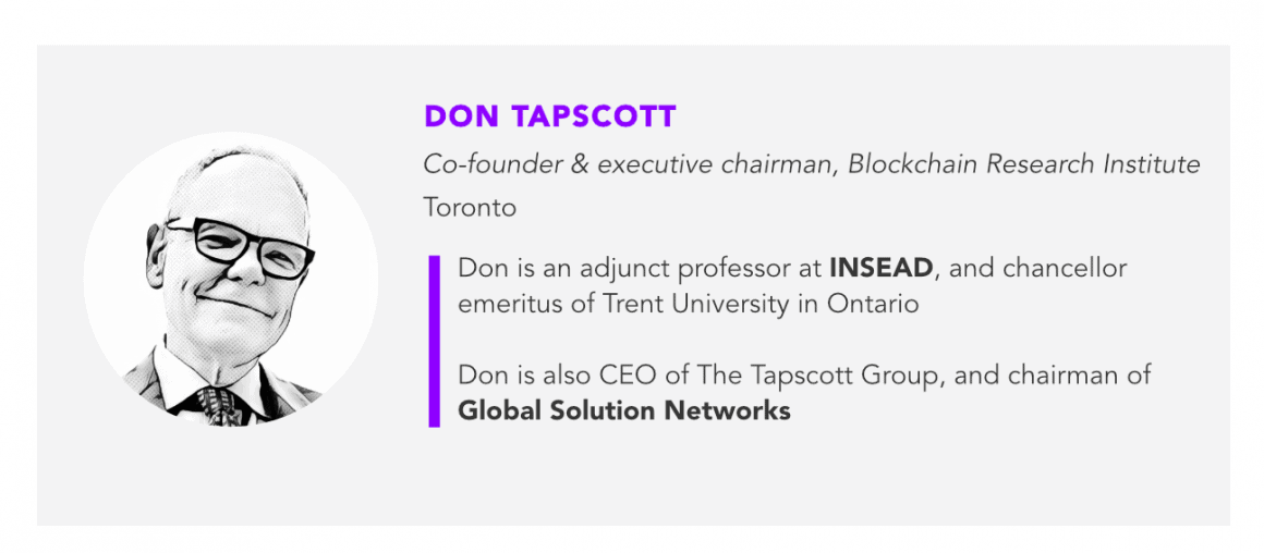 5 ways blockchain can help the world better survive Covid-19 and the next crisis 2 Don Tapscott