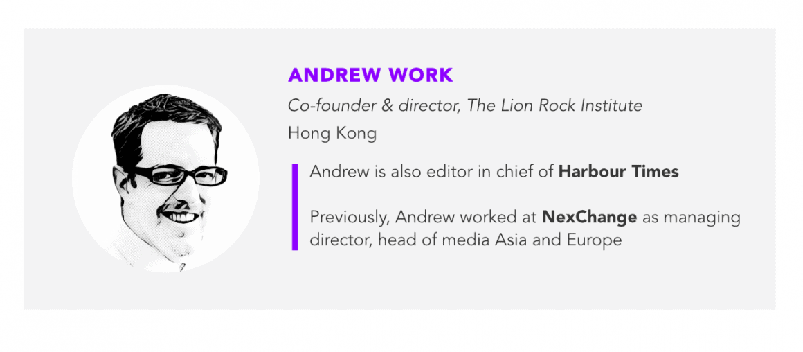 Andrew Work, The Lion Rock Institute