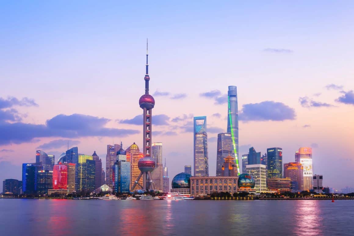 China, Shanghai, finance