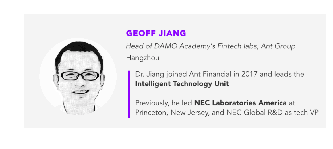 Geoff Jiang, Ant Group