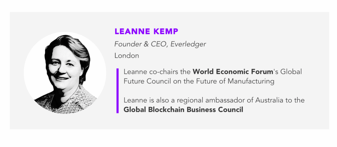 Leanne Kemp, everledger