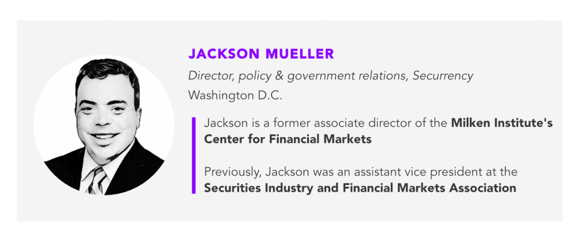 Jackson Mueller, Securrency