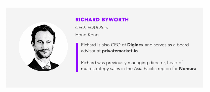 Richard Byworth is the CEO of Diginex