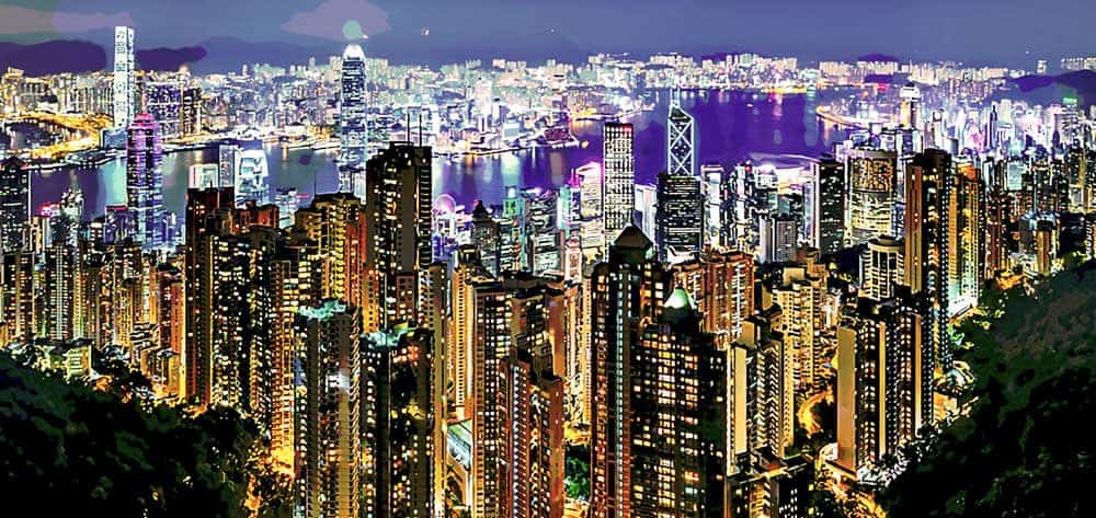 Hong Kong Harbour Night feature