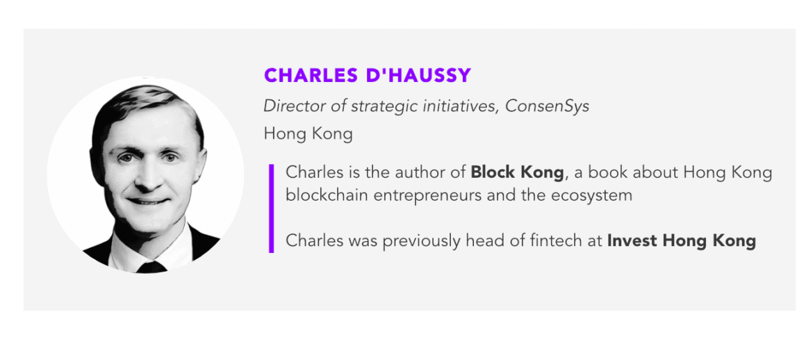 Charles d'Haussy, ConsenSys, CBDC