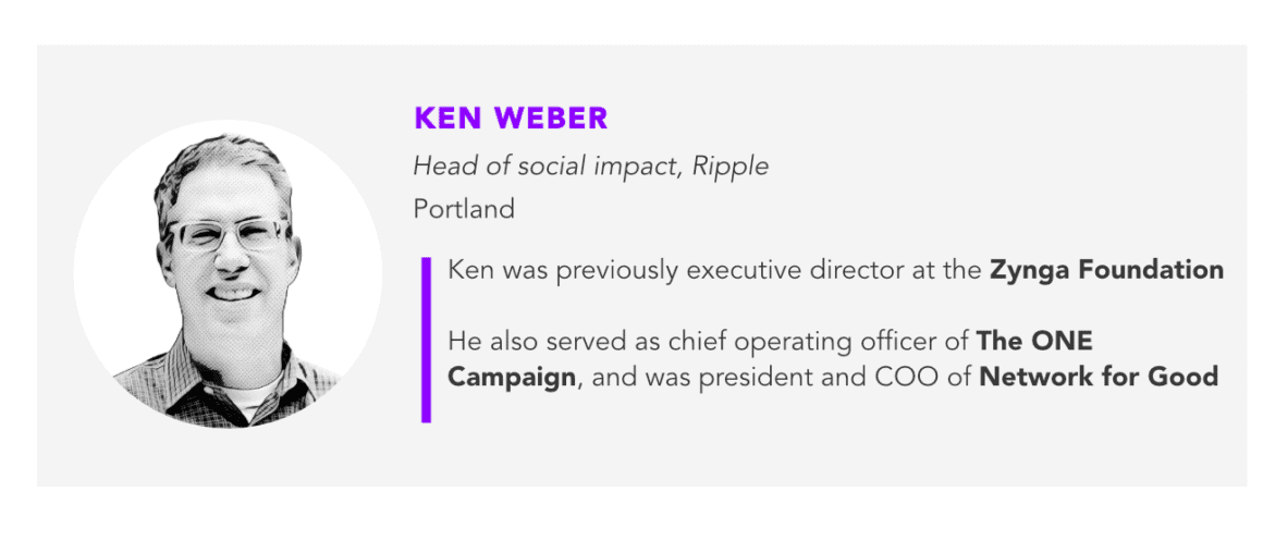 Ken Weber, Ripple