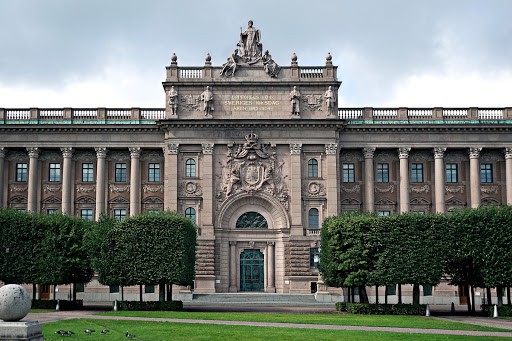 Swedish parliament building