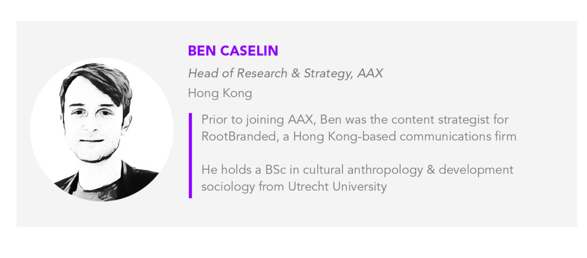 Ben Caselin AAX Head of Research & Strategy