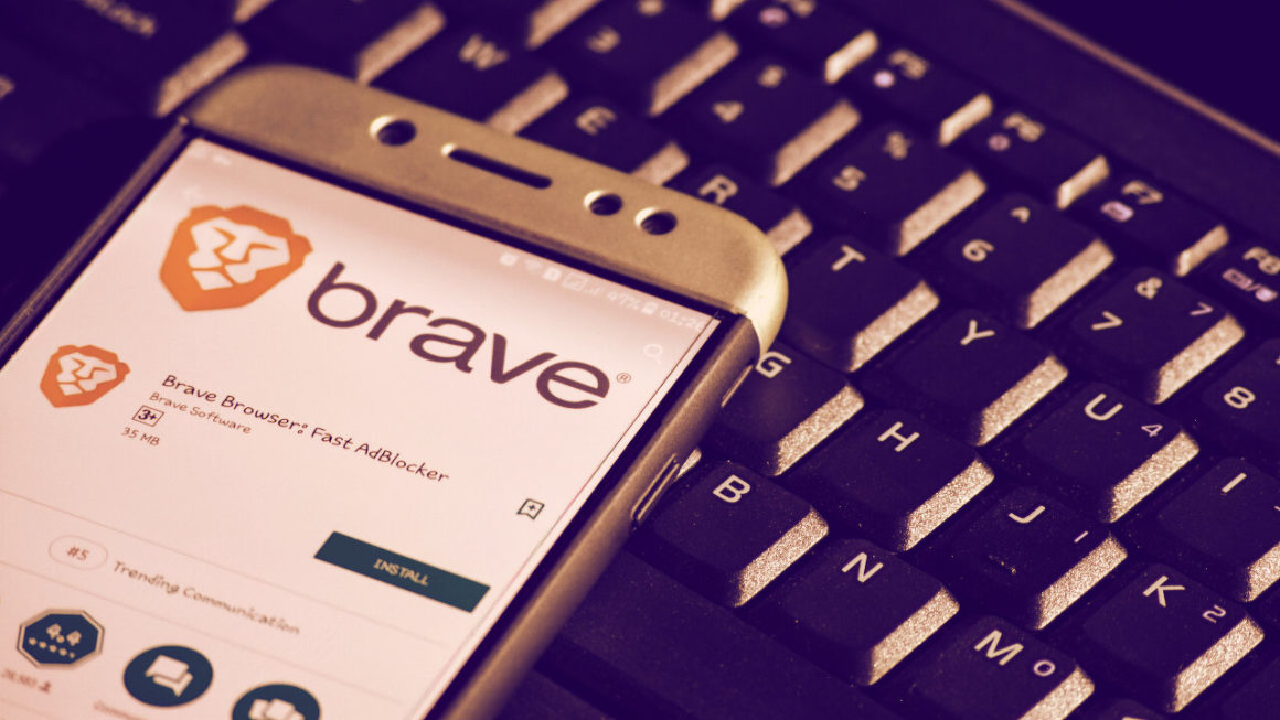 Brave browser as seen on Android