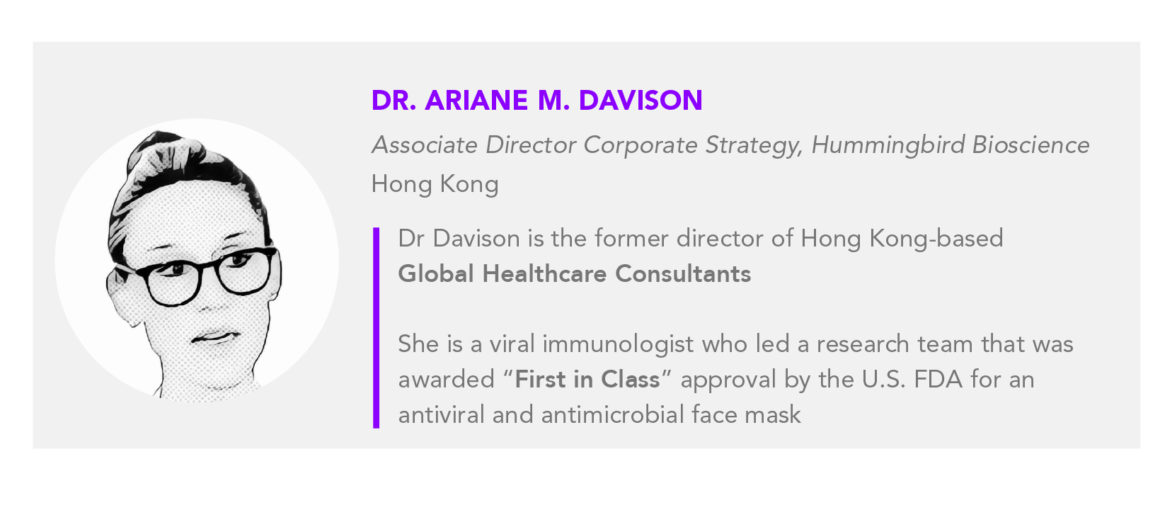 Dr Ariane Davison Author Card