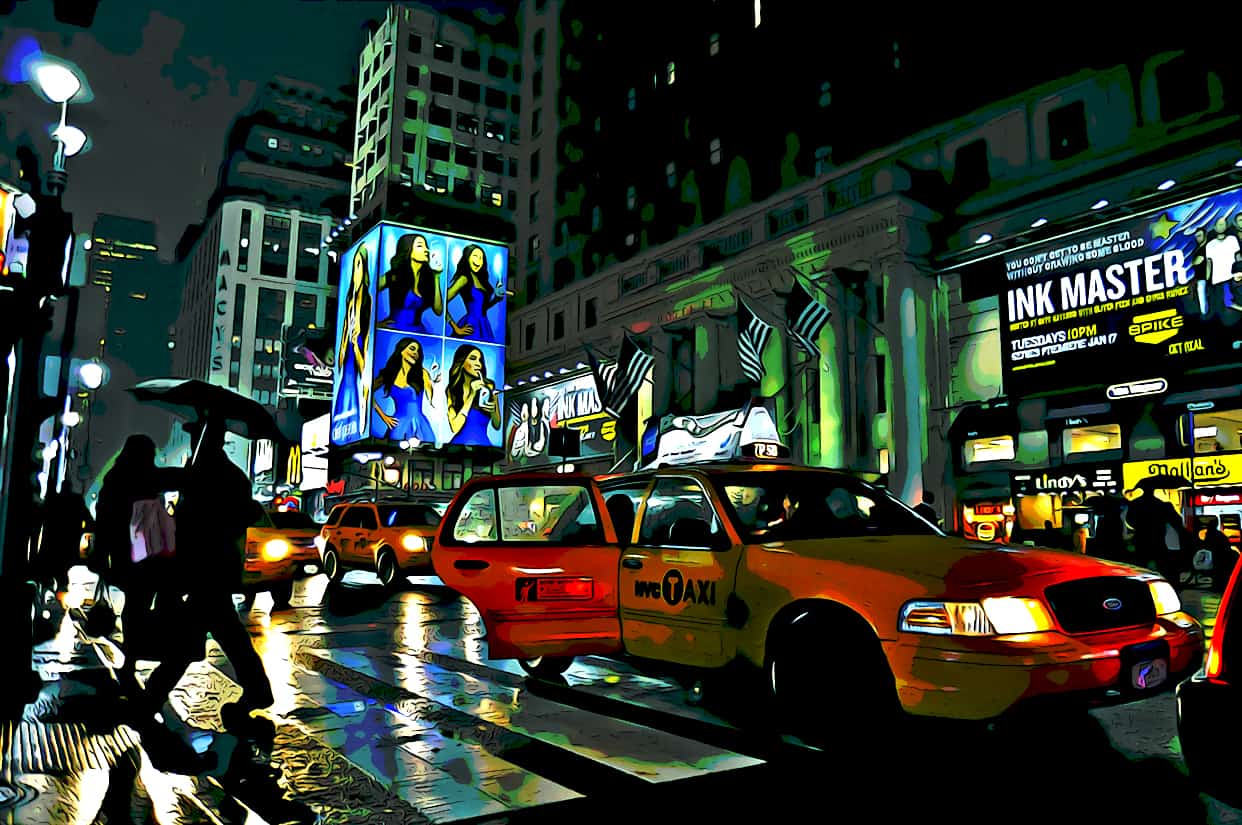New York City at night Panos Flickr