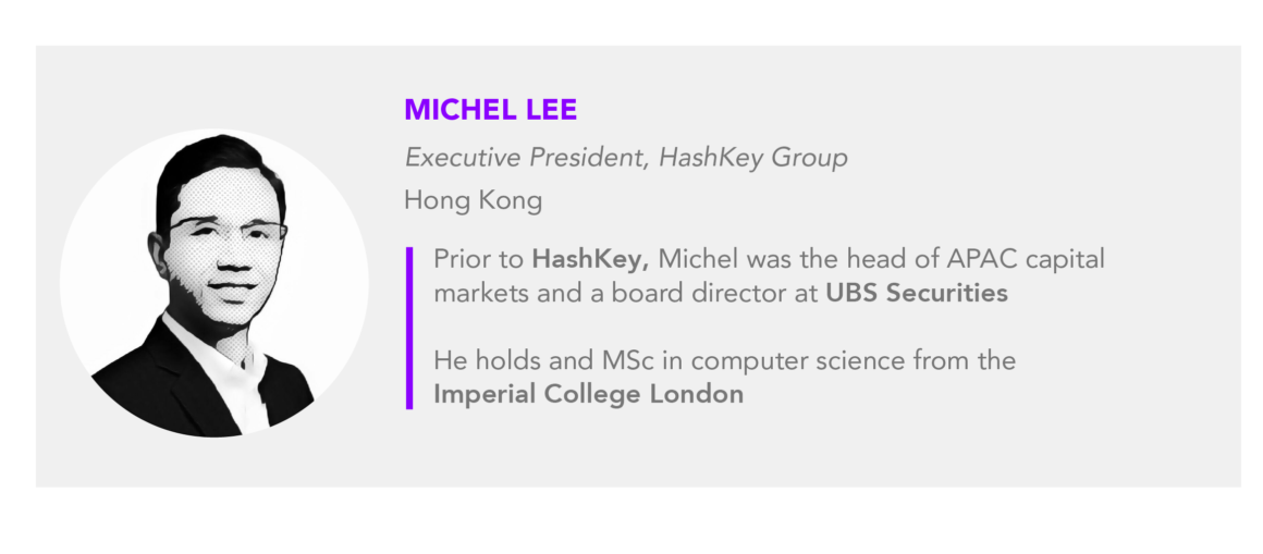 HashKey Group executive president Michel Lee