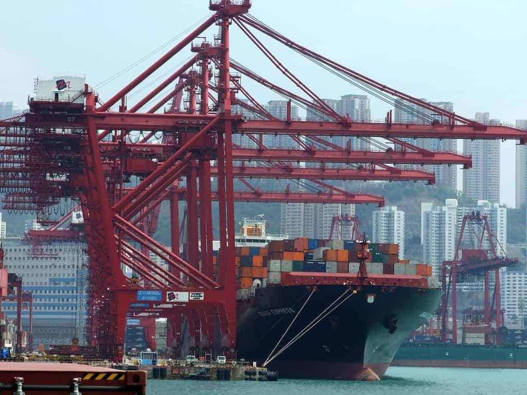 Hong Kong dock