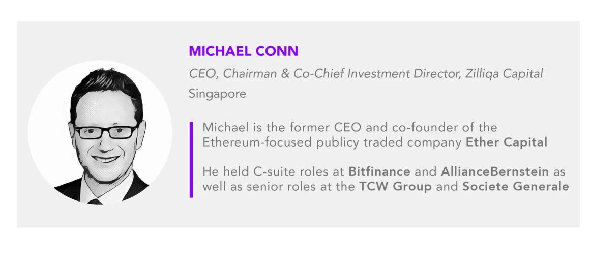 Michael Conn CEO Zilliqa Capital