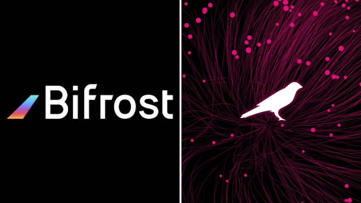 Bifrost logo and Kusama logo