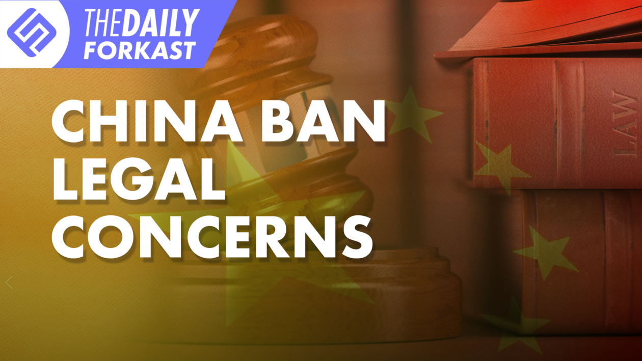 China crackdown legal concerns; Korea discusses virtual asset law