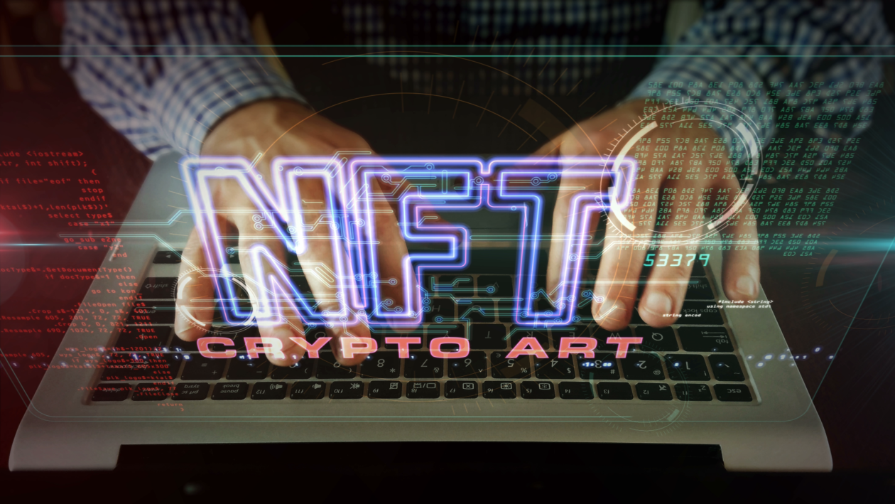 NFT concept,China state mouthpiece criticizes on NFT Frenzy