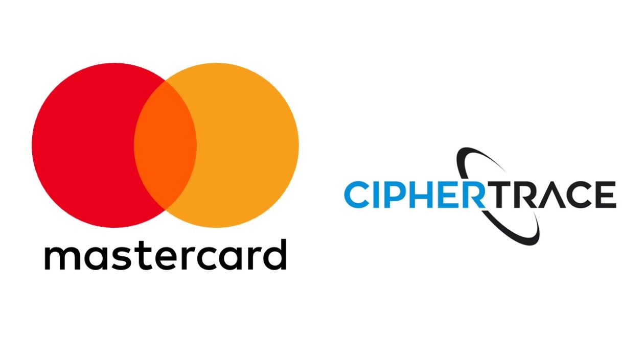 Logo of mastercard and CipherTrace