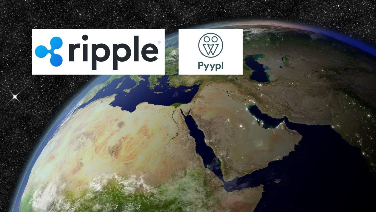 Ripple and Pyypl logos, Middle East