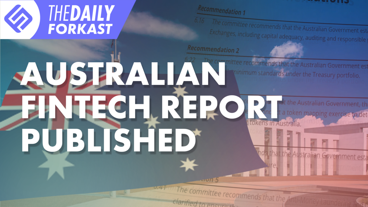 Australian Fintech Report Published