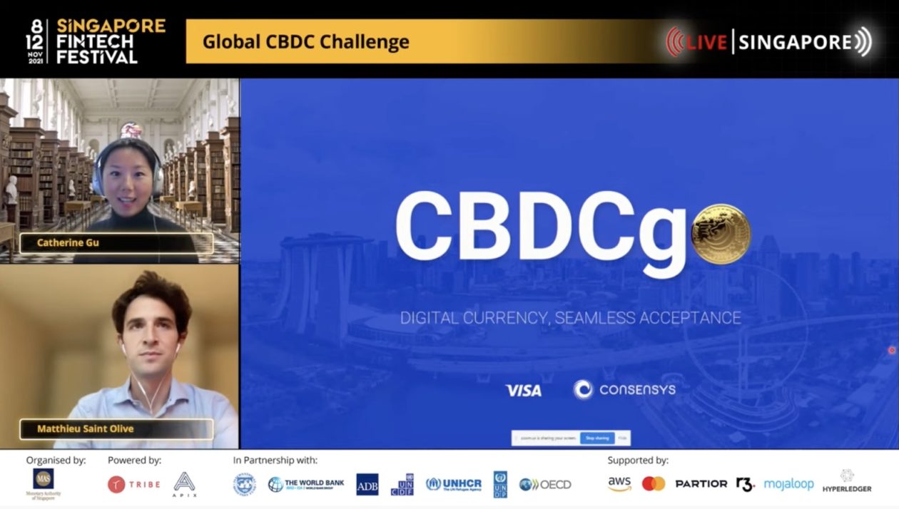 ConsenSys and Visa presenting CBDCgo