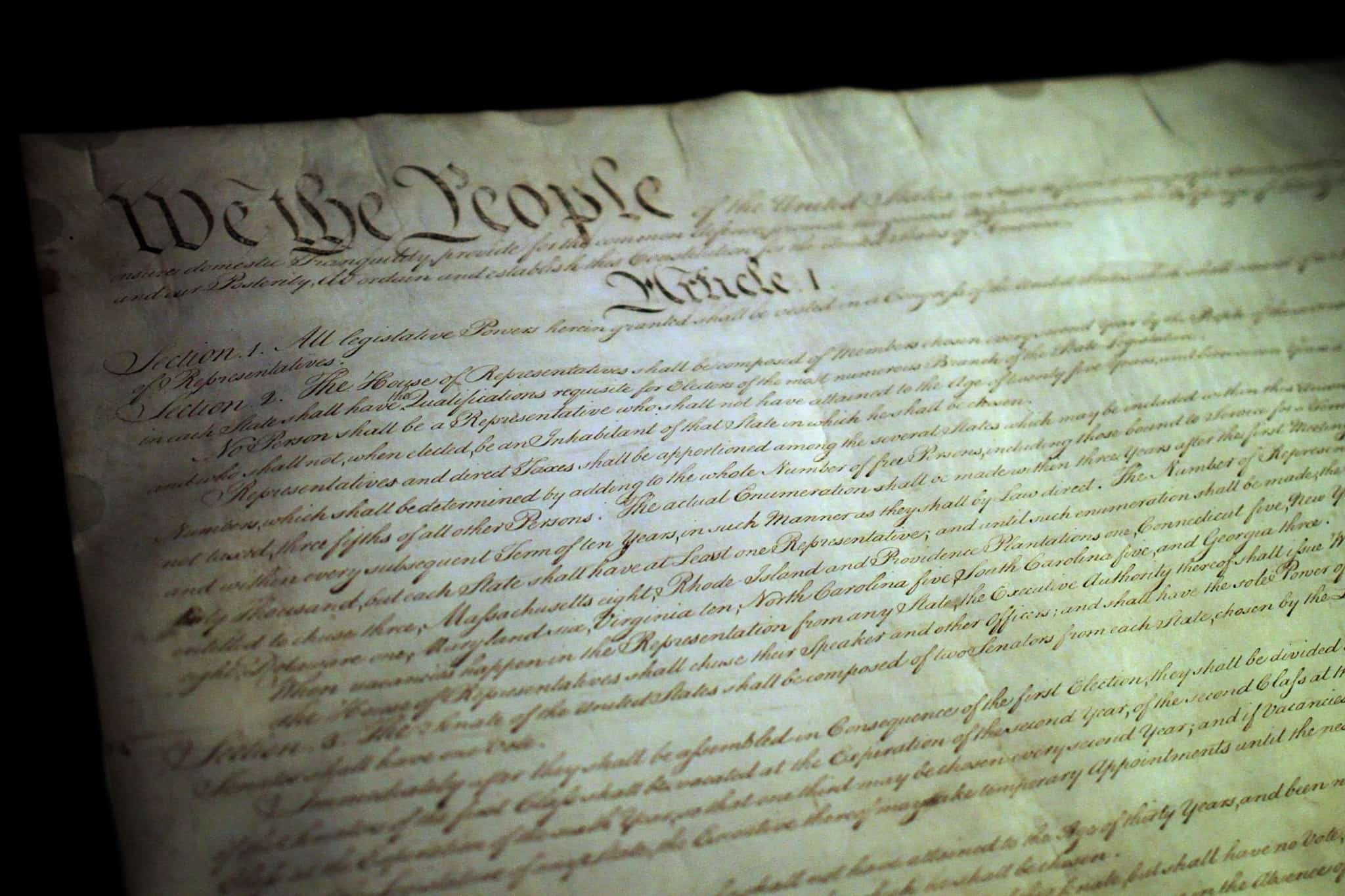 Rare First Printing of U.S. Constitution to Be Sold at Auction