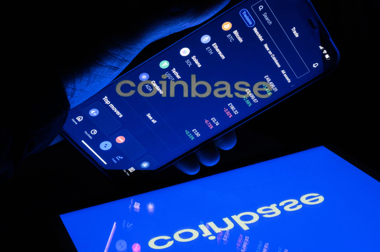 Coinbase. | Coinbase reports growth in Q4 earnings despite decline in users