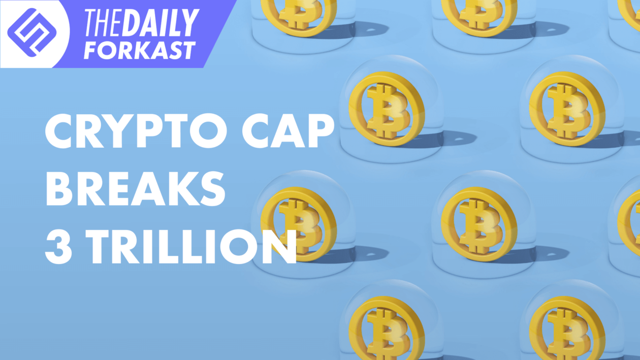 Crypto Cap Breaks 3 Trillion