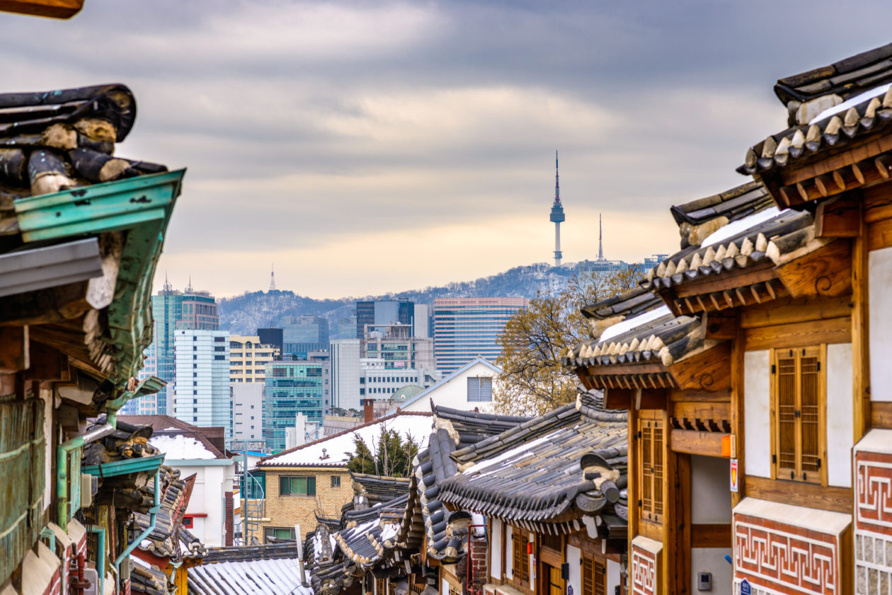 Seoul, South Korea at the Bukchon Hanok historic district. | South Koreans required to report foreign crypto accounts in 2022