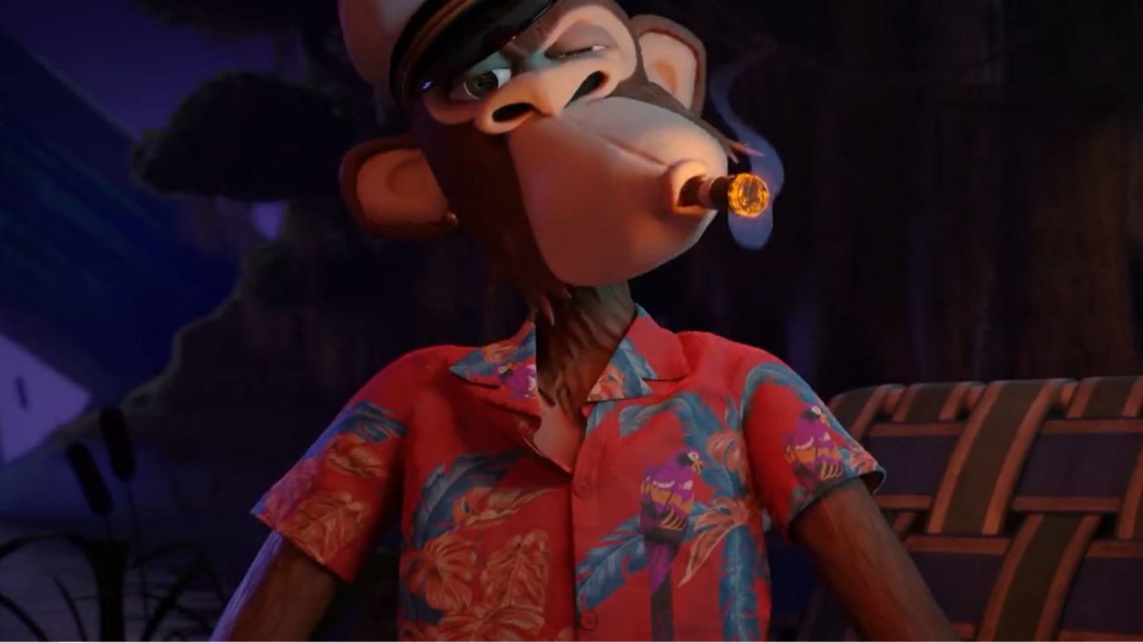 Smoking Bored Ape avatar