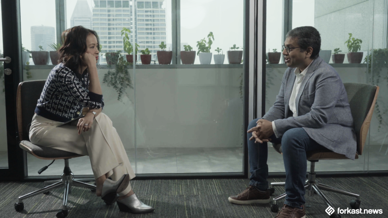 Forkast Editor-in-Chief Angie Lau talks to Temasek Managing Director Praduymna Agrawal.