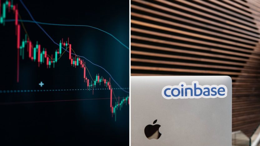 coinbase dropping