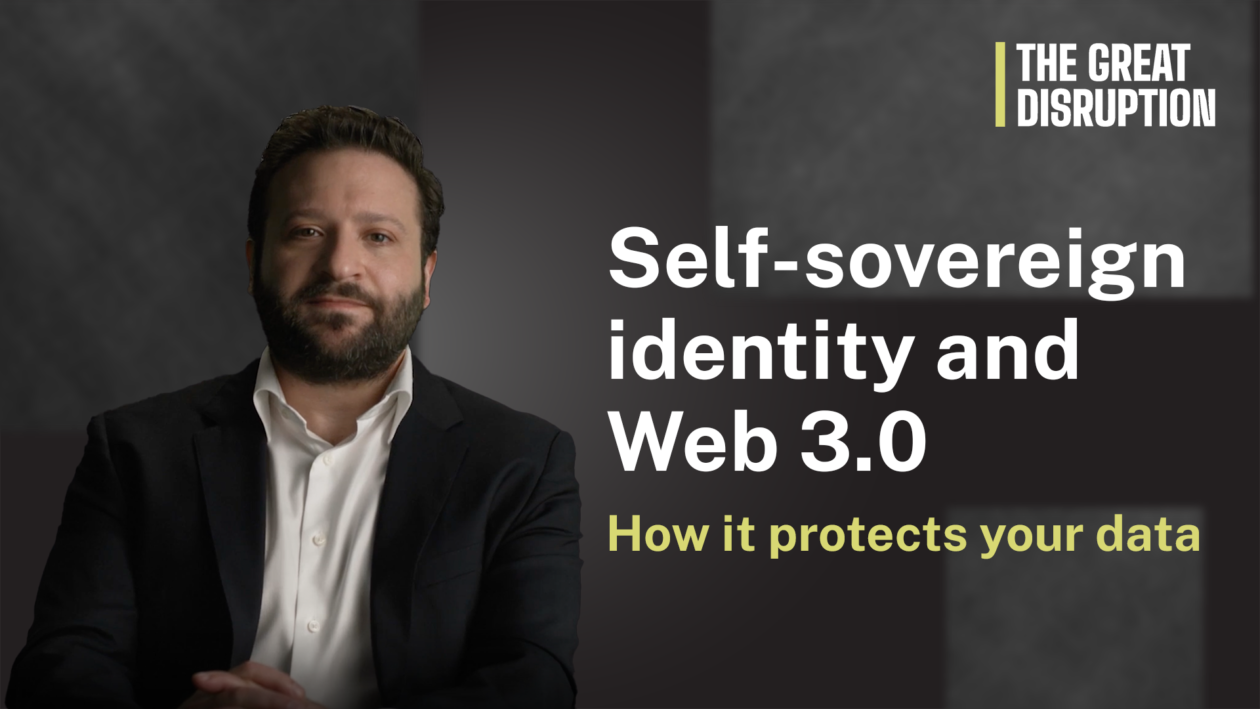 Blockchain as the self-sovereign identity layer of Web3 | The Great Disruption Ep. 10