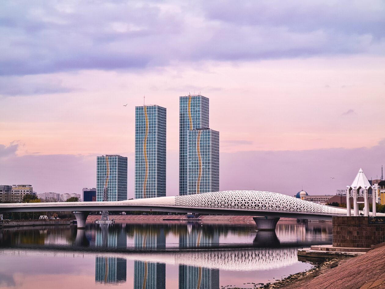 Nur-Sultan, the capital city of Kazakhstan.