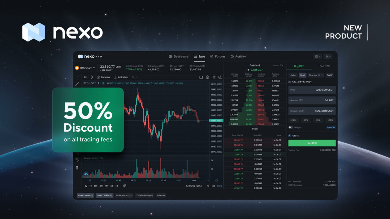 Nexo trading platform