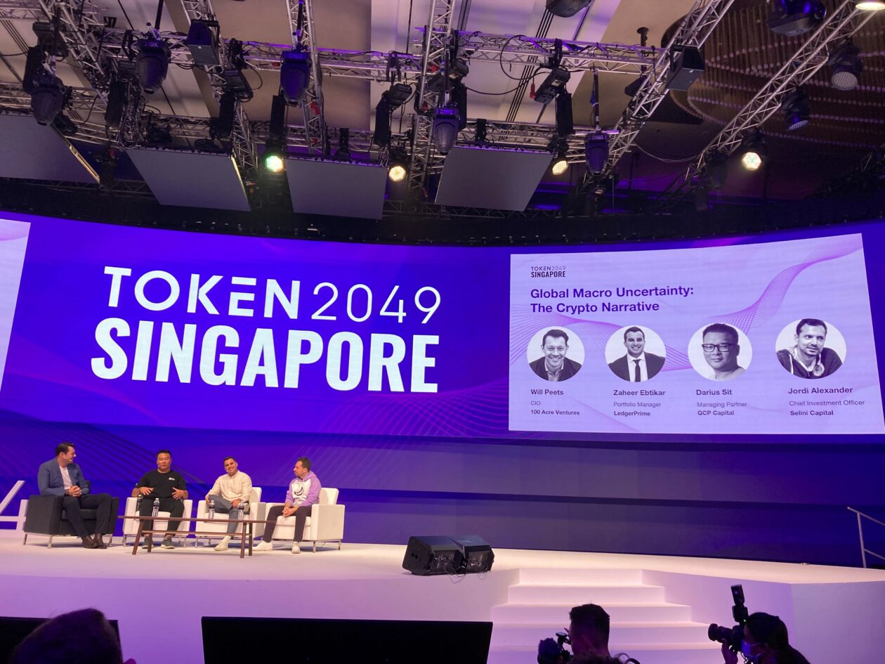 Cryptocurrency crowd shrugs off market woes at upbeat TOKEN2049 conference