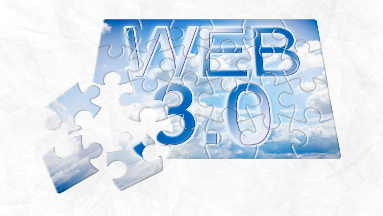 web 3 concept image in a puzzle