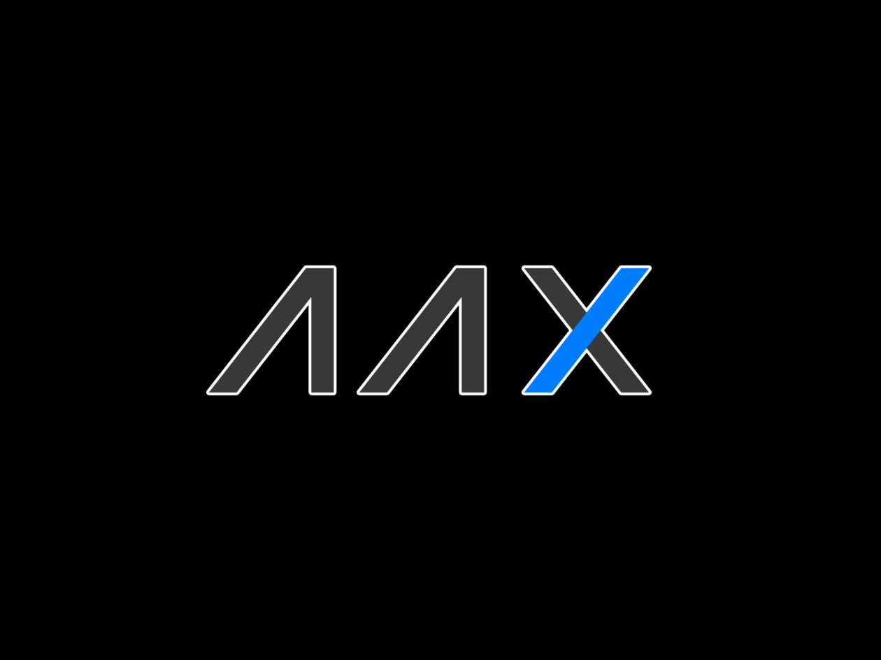aax logo in black background | AAX crypto exchange at risk of capital deficit, says market vulnerable from FTX collapse | aax exchange, ftx, blockfi, ben caselin