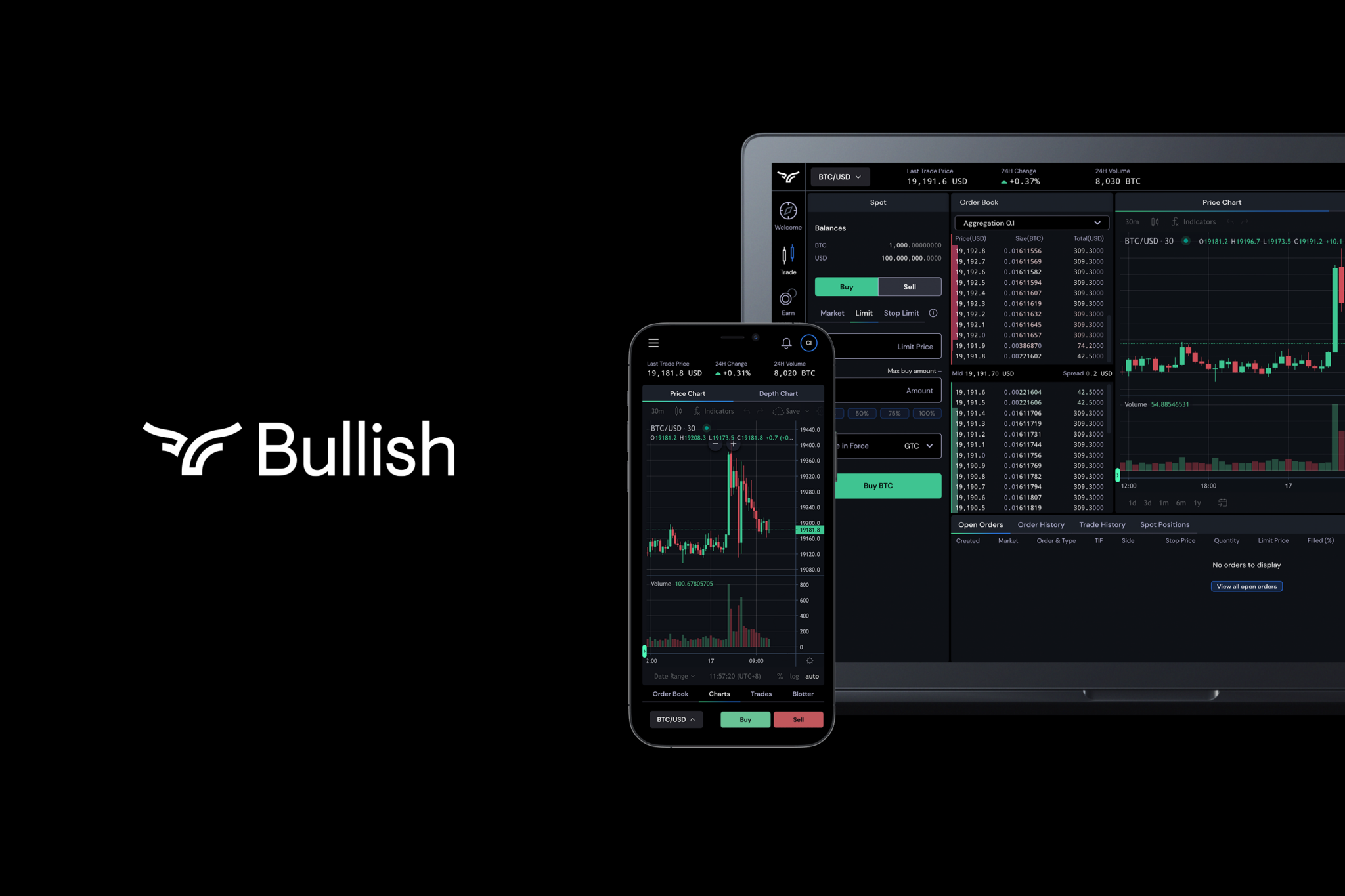 Crypto Exchange Bullish Says It Has No Exposure To Ftx