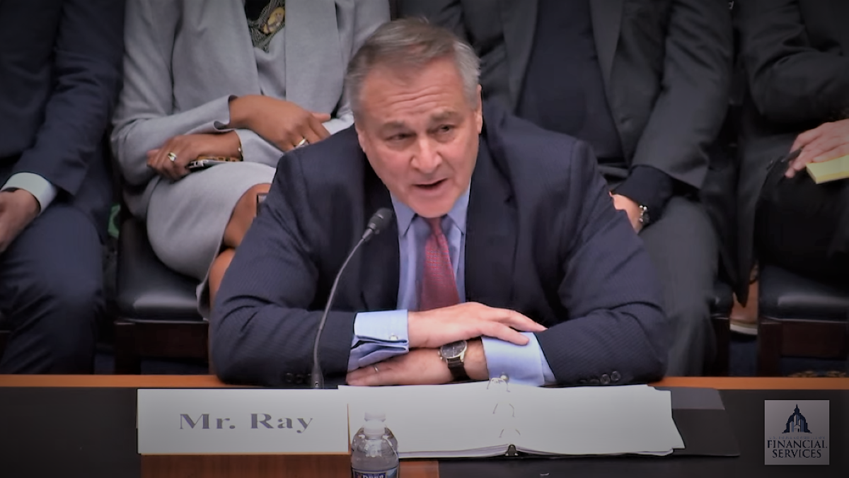 John J. Ray III, Chief Executive Officer, FTX Group, at the Investigating the Collapse of FTX, Part I congressional hearing in Washington, DC, on Dec. 13.