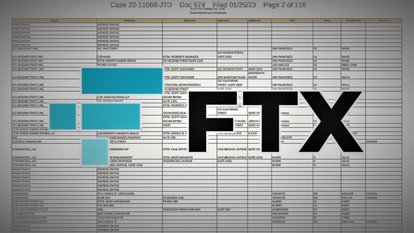 Apple New York Times Hong Kong Government Listed Among Ftx Creditors