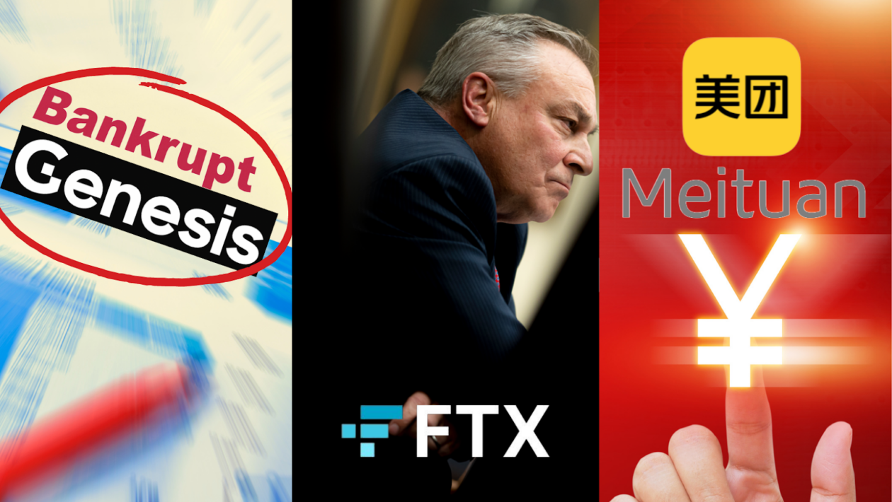 Top blockchain and crypto news: Genesis bankruptcy begins. FTX chief ponders a reboot. China’s CBDC gets a smart-contract upgrade.