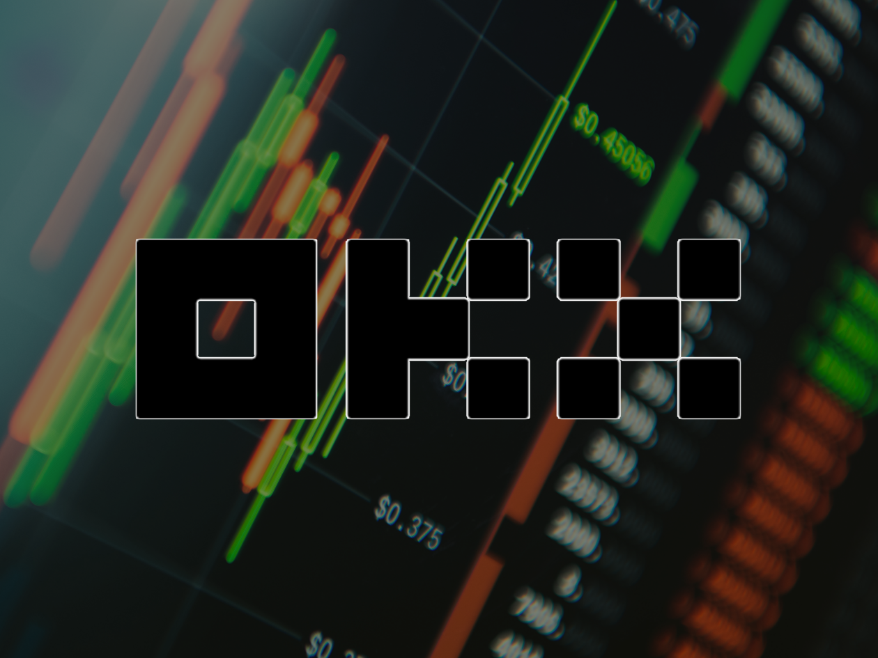 OKX logo and markets backdrop | OKX’s OKB, OKT tokens surge at least 13% each after 85% quarter | okt price, okb price, okb news, okx exchange, crypto price today, crypto news today