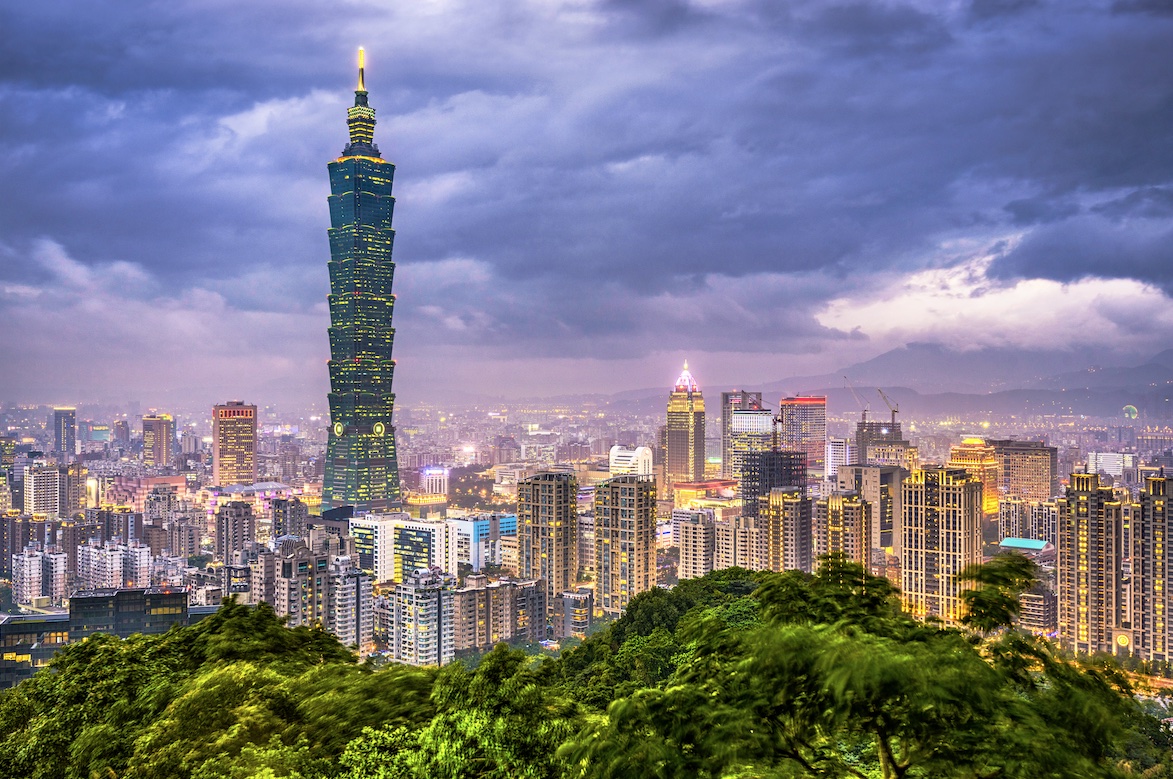 Taipei city skyline. Image: Envato Elements