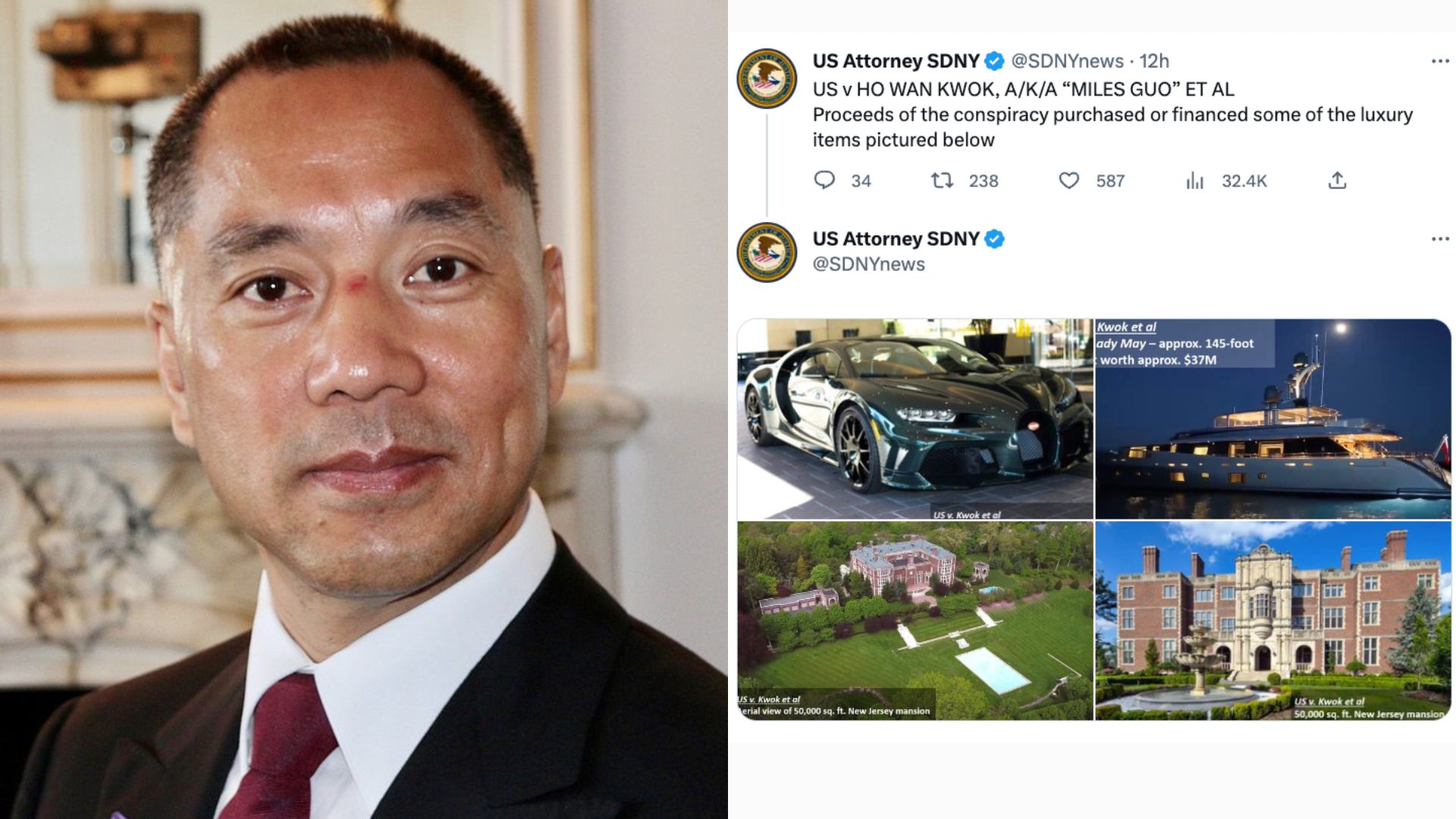 US Accuses Exiled Chinese Tycoon Guo Wengui Of $1 Billion Crypto-linked ...