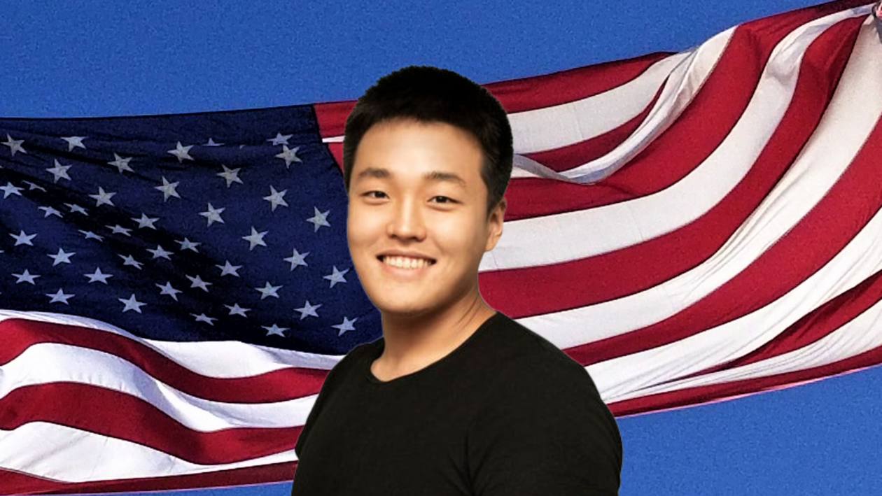 do kwon in front of american flag | Montenegro hints U.S. may get to extradite Terra fugitive Do Kwon ahead of South Korea | do kwon terraform labs montenegro arrested