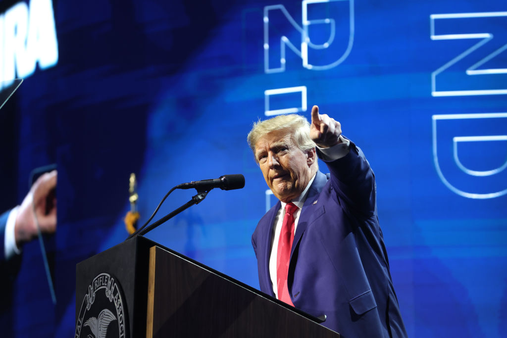 Featured pic for Trump Series 2 sells out, tops daily NFT sales chart: The National Rifle Association Holds Annual Convention in Indianapolis