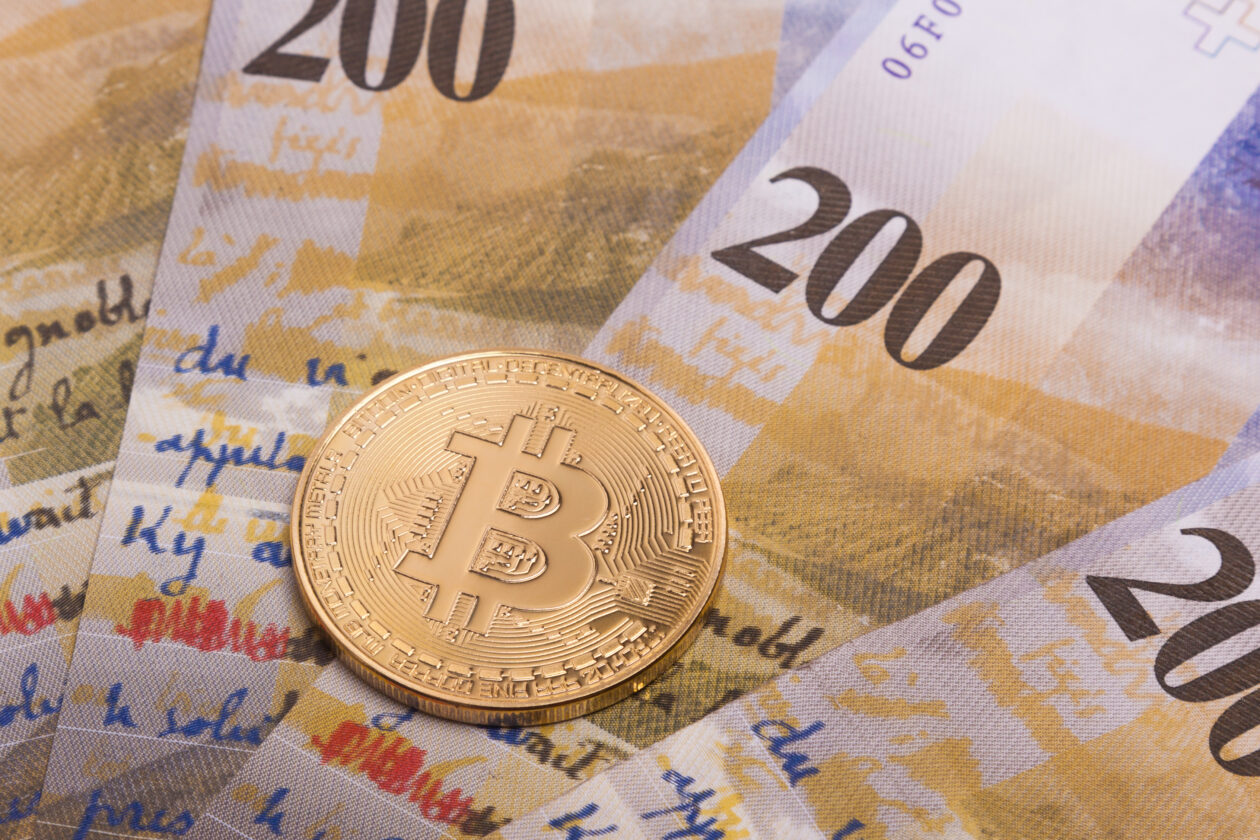 Bitcoin on Swiss franc bank notes | Swiss bank PostFinance bank to offer crypto services | Switzerland, Bank, Digital Assets