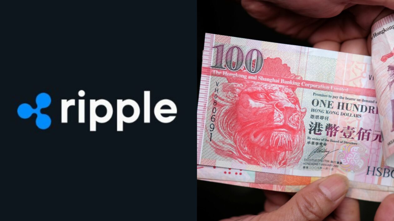 Ripple logo, Hong Kong dollars